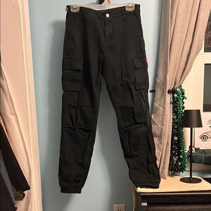 Dickies Women’s Black Cargo Joggers